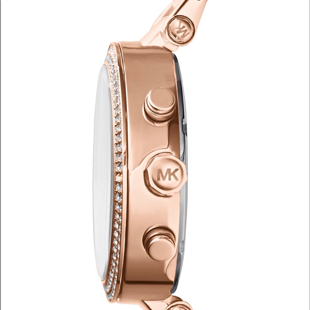 Michael Kors Parker Chronograph Two Tone Watch - Picture 2 of 5